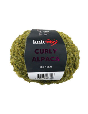 Knit me Curly Alpaca El Örgü İplikleri