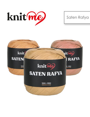 KNITME - Knit me Saten Rafya - 100 gr - 125 mt