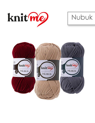 KNITME - Knit me - Nubuk El Örgü İplikleri - 50 gr