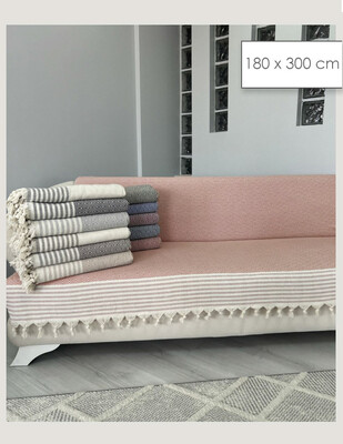 Durul - Koltuk - Çekyat Örtüsü, Bağlamalı 180 x 300 cm