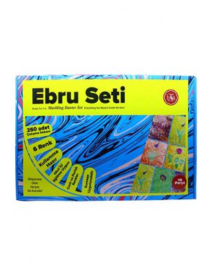 Koza Sanat Ebru Başlangıç Seti - 16 Parça