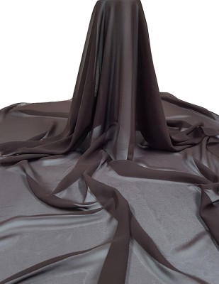  - Krep Şifon Kumaş - En 150 cm - Kahve