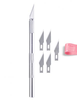 Kretuar Bıçağı ve 5 Adet Yedek Bıçak