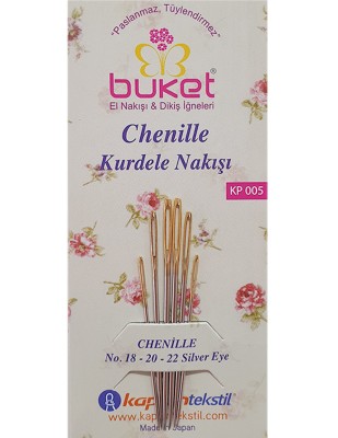 BUKET - Buket Kurdele Nakış İğnesi - KP005