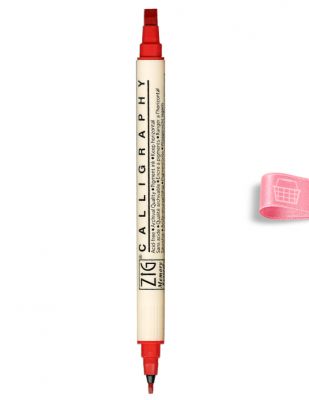 Kuretake ZIG Calligraphy Pen, Kaligrafi Kalemi İki Uçlu - 2.0 mm, 5.0 mm