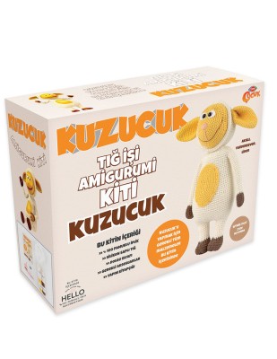 TUVA - Lisansli Amigurumi Kiti - Kuzucuk