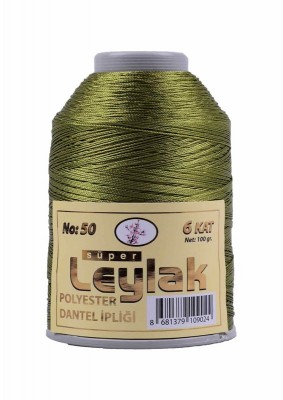 Leylak Polyester Dantel İplikleri - 6 Katlı - 100 Gr - 1 Adet HEDİYE - Thumbnail