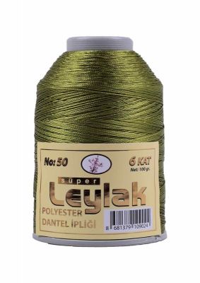 Leylak Polyester Dantel İplikleri - 6 Katlı - 100 Gr - 1 Adet HEDİYE