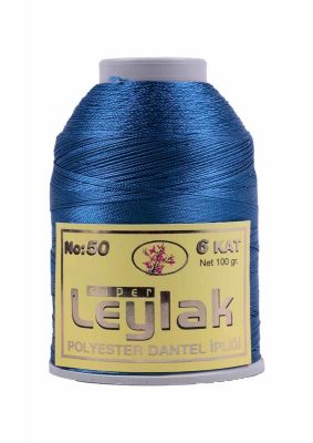 Leylak Polyester Dantel İplikleri - 6 Katlı - 100 Gr - 1 Adet HEDİYE