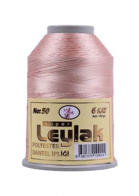 Leylak Polyester Dantel İplikleri - 6 Katlı - 100 Gr - 1 Adet HEDİYE