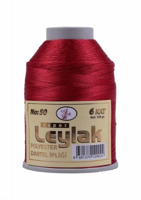 Leylak Polyester Dantel İplikleri - 6 Katlı - 100 Gr - 1 Adet HEDİYE