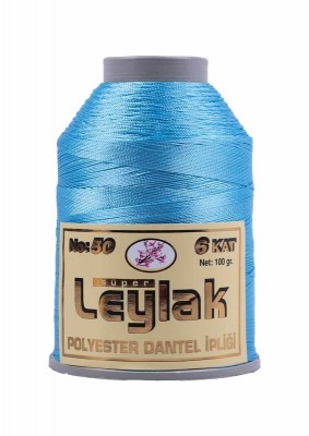 Leylak Polyester Dantel İplikleri - 6 Katlı - 100 Gr - 1 Adet HEDİYE - Thumbnail