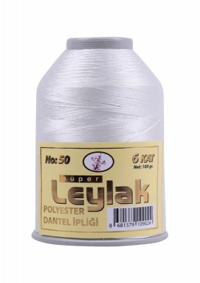 Leylak Polyester Dantel İplikleri - 6 Katlı - 100 Gr - 1 Adet HEDİYE - Thumbnail