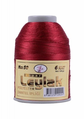 Leylak Polyester Dantel İplikleri - 6 Katlı - 100 Gr - 1 Adet HEDİYE - Thumbnail