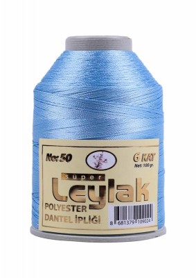 Leylak Polyester Dantel İplikleri - 6 Katlı - 100 Gr - 1 Adet HEDİYE - Thumbnail