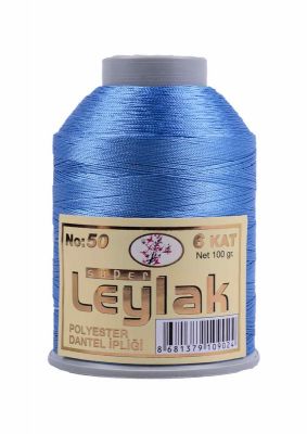 Leylak Polyester Dantel İplikleri - 6 Katlı - 100 Gr - 1 Adet HEDİYE