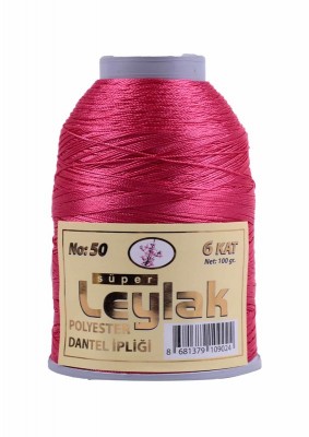 Leylak Polyester Dantel İplikleri - 6 Katlı - 100 Gr - 1 Adet HEDİYE - Thumbnail