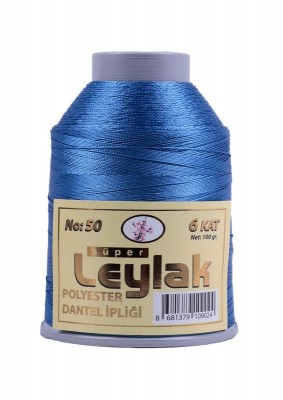 Leylak Polyester Dantel İplikleri - 6 Katlı - 100 Gr - 1 Adet HEDİYE - Thumbnail