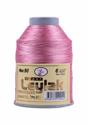 Leylak Polyester Dantel İplikleri - 6 Katlı - 100 Gr - 1 Adet HEDİYE - Thumbnail