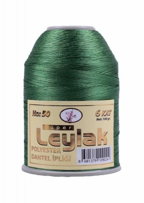 Leylak Polyester Dantel İplikleri - 6 Katlı - 100 Gr - 1 Adet HEDİYE - Thumbnail