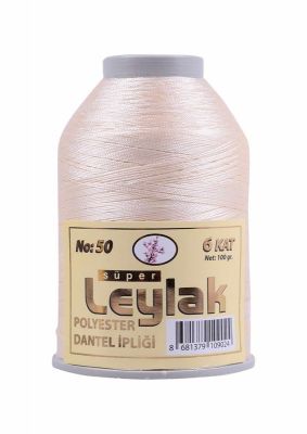 Leylak Polyester Dantel İplikleri - 6 Katlı - 100 Gr - 1 Adet HEDİYE