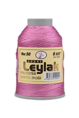 Leylak Polyester Dantel İplikleri - 6 Katlı - 100 Gr - 1 Adet HEDİYE - Thumbnail