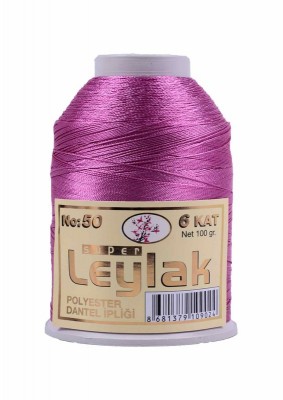 Leylak Polyester Dantel İplikleri - 6 Katlı - 100 Gr - 1 Adet HEDİYE - Thumbnail