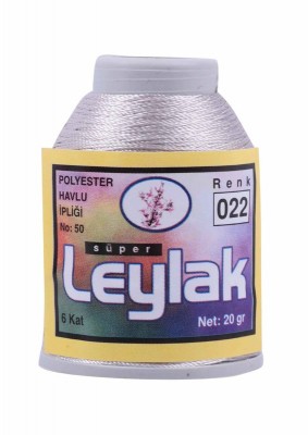 Leylak Polyester Dantel İplikleri - 6 Katlı - 20 Gr - Thumbnail