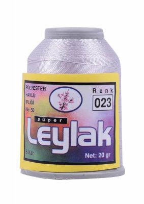 Leylak Polyester Dantel İplikleri - 6 Katlı - 20 Gr