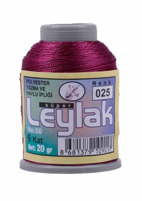 Leylak Polyester Dantel İplikleri - 6 Katlı - 20 Gr - Thumbnail