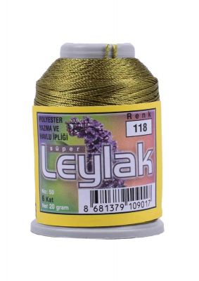 Leylak Polyester Dantel İplikleri - 6 Katlı - 20 Gr