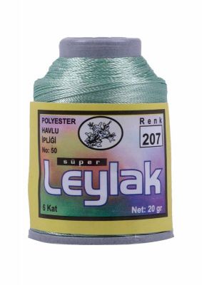 Leylak Polyester Dantel İplikleri - 6 Katlı - 20 Gr