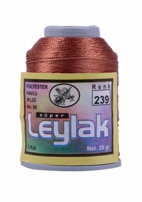 Leylak Polyester Dantel İplikleri - 6 Katlı - 20 Gr - Thumbnail