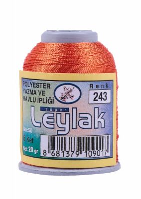 Leylak Polyester Dantel İplikleri - 6 Katlı - 20 Gr