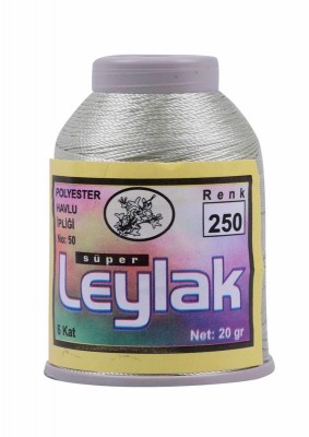 Leylak Polyester Dantel İplikleri - 6 Katlı - 20 Gr - Thumbnail