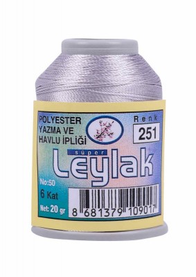 Leylak Polyester Dantel İplikleri - 6 Katlı - 20 Gr - Thumbnail