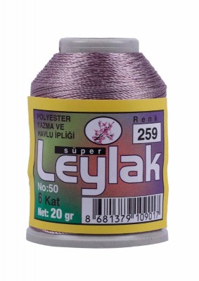 Leylak Polyester Dantel İplikleri - 6 Katlı - 20 Gr - Thumbnail