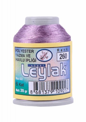 Leylak Polyester Dantel İplikleri - 6 Katlı - 20 Gr - Thumbnail