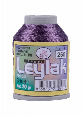 Leylak Polyester Dantel İplikleri - 6 Katlı - 20 Gr - Thumbnail