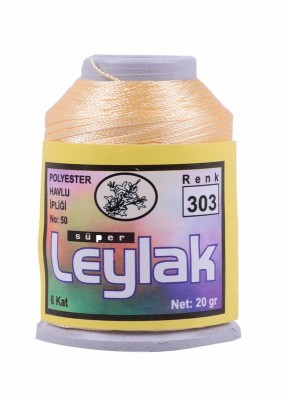 Leylak Polyester Dantel İplikleri - 6 Katlı - 20 Gr - Thumbnail