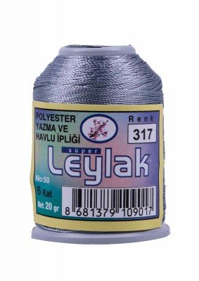 Leylak Polyester Dantel İplikleri - 6 Katlı - 20 Gr - Thumbnail