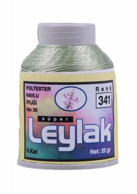 Leylak Polyester Dantel İplikleri - 6 Katlı - 20 Gr