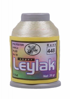 Leylak Polyester Dantel İplikleri - 6 Katlı - 20 Gr - Thumbnail