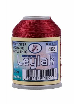 Leylak Polyester Dantel İplikleri - 6 Katlı - 20 Gr
