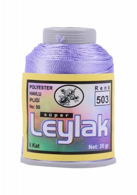 Leylak Polyester Dantel İplikleri - 6 Katlı - 20 Gr - Thumbnail