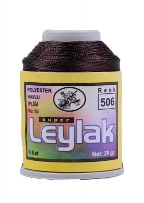 Leylak Polyester Dantel İplikleri - 6 Katlı - 20 Gr