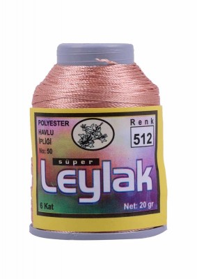 Leylak Polyester Dantel İplikleri - 6 Katlı - 20 Gr - Thumbnail