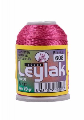 Leylak Polyester Dantel İplikleri - 6 Katlı - 20 Gr - Thumbnail