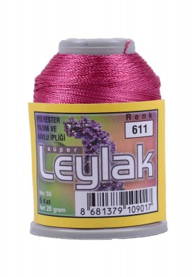 Leylak Polyester Dantel İplikleri - 6 Katlı - 20 Gr - Thumbnail