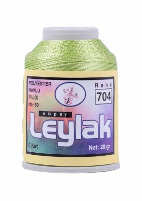 Leylak Polyester Dantel İplikleri - 6 Katlı - 20 Gr - Thumbnail